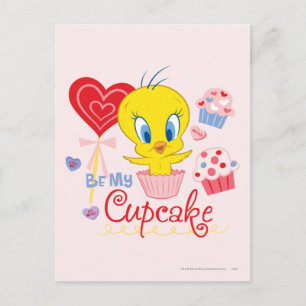 TWEETY™ BE min cupkaka Vykort