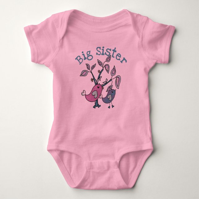 Tweety Birds Big Sister Tee (Framsida)