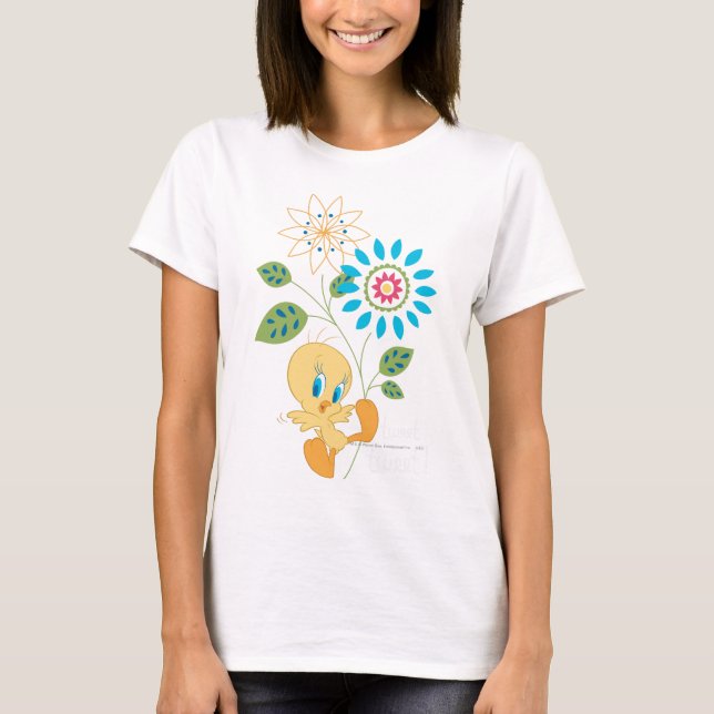 TWEETY™ Blomma Flyg Tröja (Framsida)