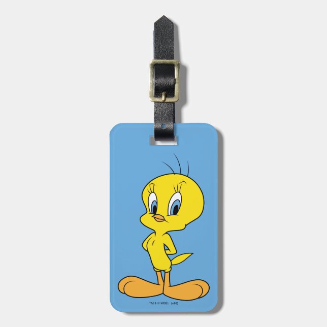 TWEETY™| Clever Bird Bagagebricka (Vertikal Framsida)