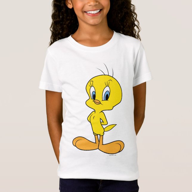 TWEETY™| Clever Bird Tee Shirt (Framsida)