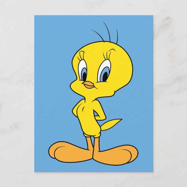 TWEETY™ | Clever Bird Vykort (Framsida)