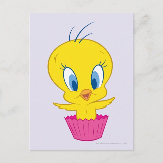 TWEETY™ Cupkaka Vykort (Framsida)