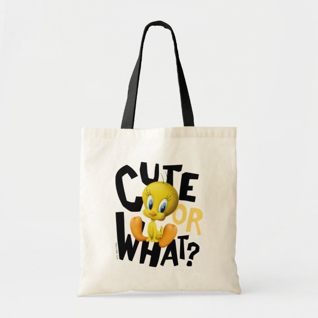 TWEETY™-Cute eller vad? Tygkasse (Framsidan)