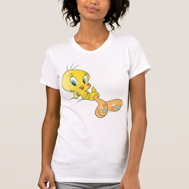 TWEETY™ Dee-lightful Beats Pose 3 Tee Shirt (Framsida)