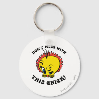 Tweety "Do not with this Chick" Nyckelring