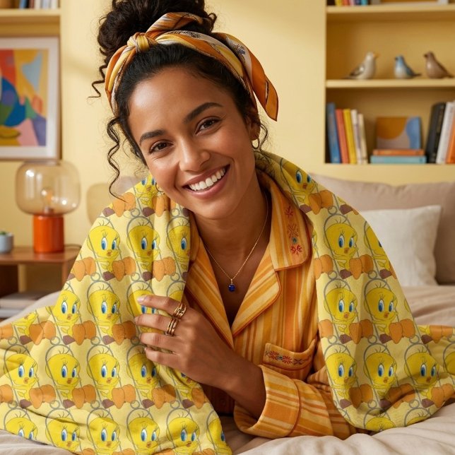 Tweety Flanblanka Fleecefilt (Skapare uppladdad)