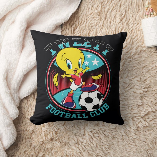 TWEETY™ Football Club Badge Kudde (Filt)
