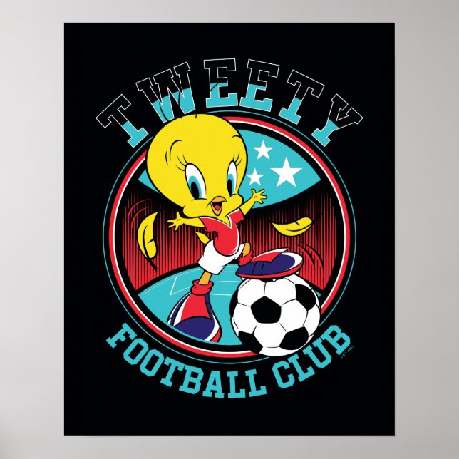 TWEETY™ Football Club Badge Poster (Framsidan)