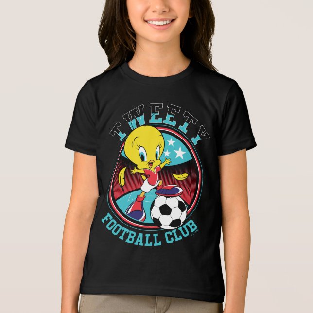 TWEETY™ Football Club Badge T Shirt (Framsida)