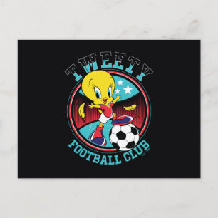 TWEETY™ Fotbollsklubb emblem Vykort