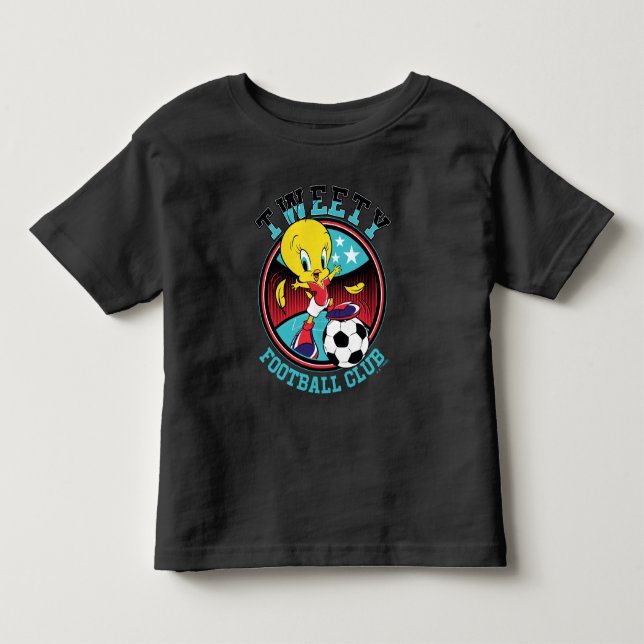 TWEETY™ Fotbollsklubb logo T Shirt (Framsida)