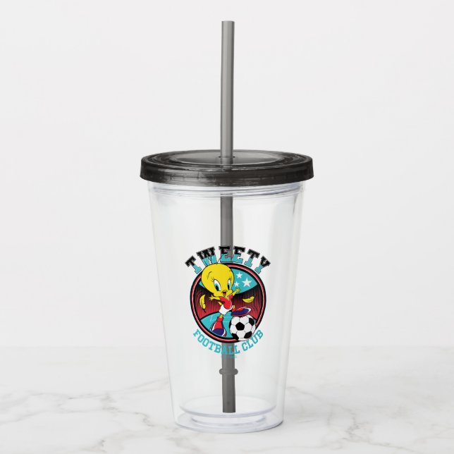 TWEETY™ Fotbollsklubb logo Take Away Mugg (Framsida)