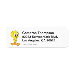 TWEETY™ Haha Returadress Etikett