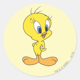 TWEETY™ Haha Runt Klistermärke