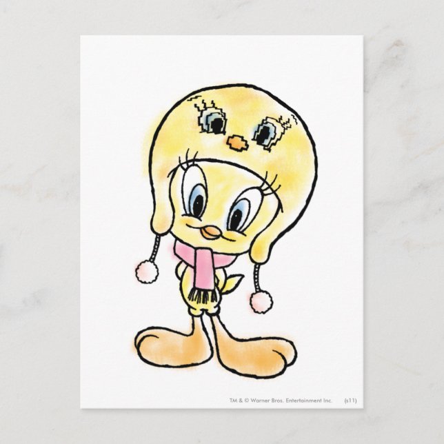 TWEETY™ Hat Vykort (Framsida)