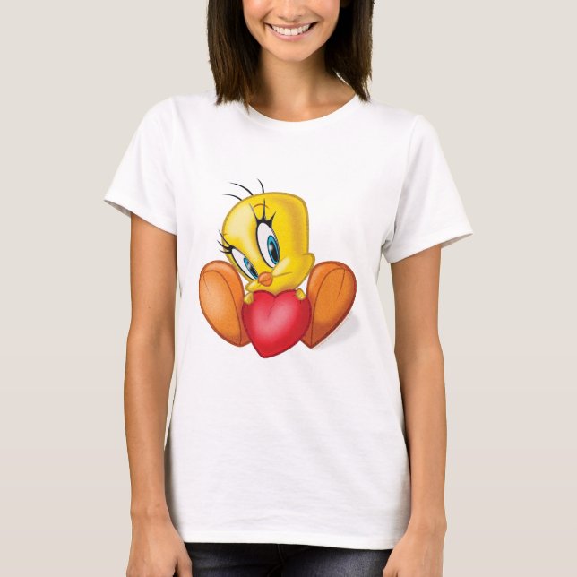 TWEETY™ Heart Tee Shirt (Framsida)