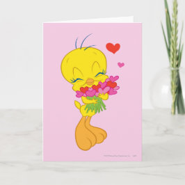 Tweety Hearts Helgkort