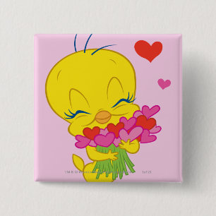 TWEETY™ Hjärtan Knapp