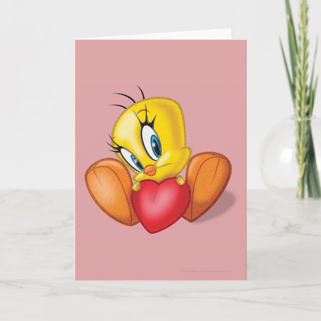 Tweety Holeart Kort (Framsida)