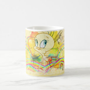 TWEETY™ i regnbågar Kaffemugg
