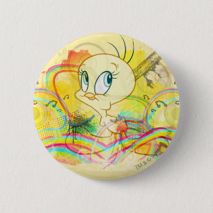 TWEETY™ i regnbågar Knapp