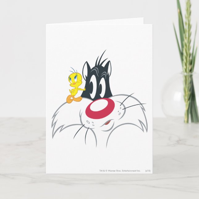 Tweety in Action Pose 12 Kort (Framsida)