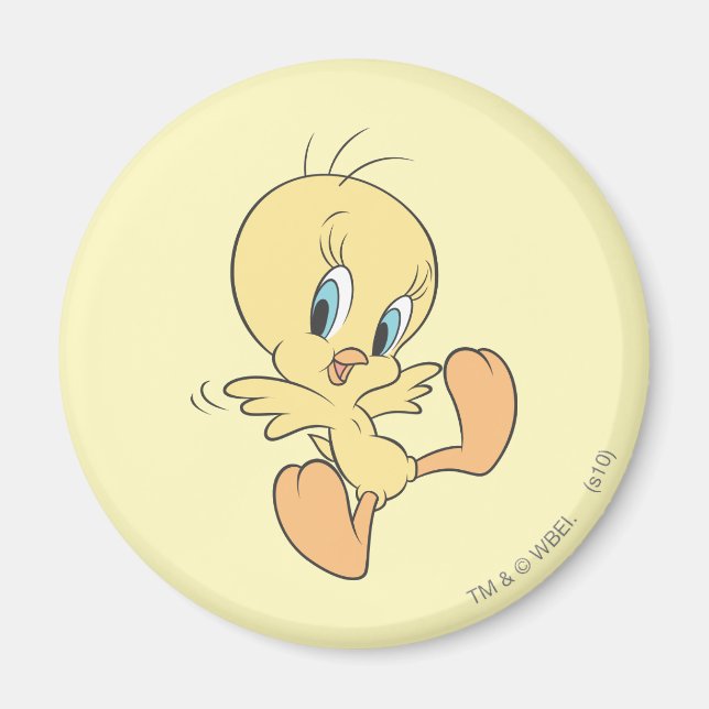 Tweety in the Clouds Pose 13 Magnet (Framsidan)