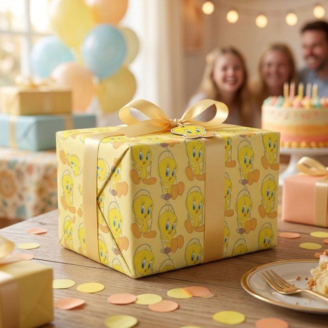 Tweety Inpackningspapper Presentpapper (Skapare uppladdad)