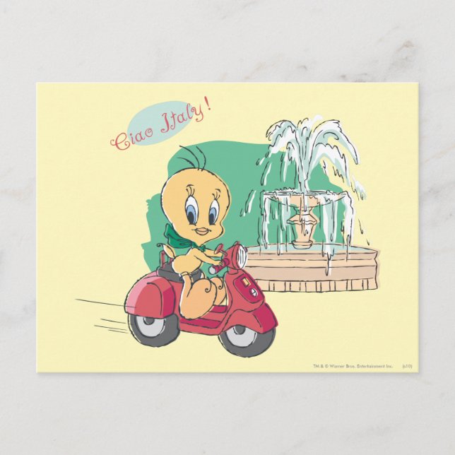 TWEETY™-Italien Vykort (Framsida)
