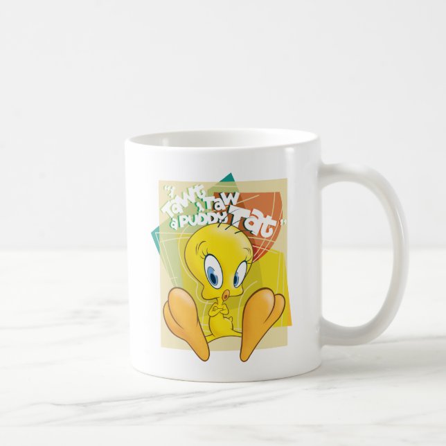 TWEETY™ "Jag trodde jag såg en kattunge" Kaffemugg (Höger)