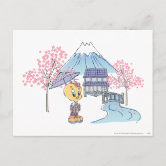 TWEETY™ Japan Vykort