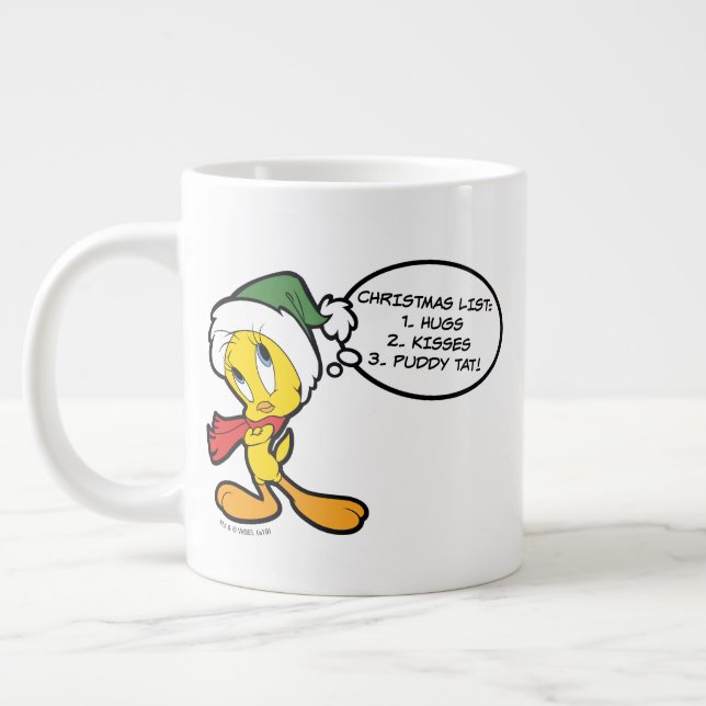 TWEETY™-julljus Jumbo Mugg (Vänster)