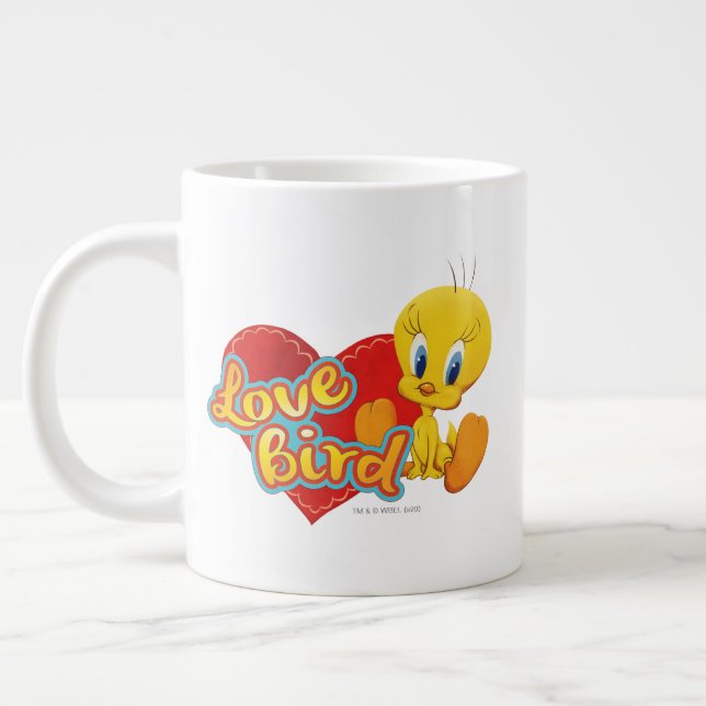 TWEETY™ - Kärlek fågel Jumbo Mugg (Vänster)