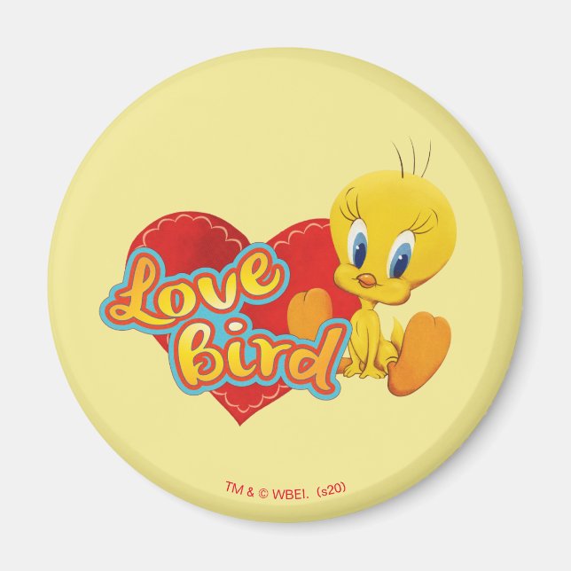 TWEETY™ - Kärlek fågel Magnet (Framsidan)