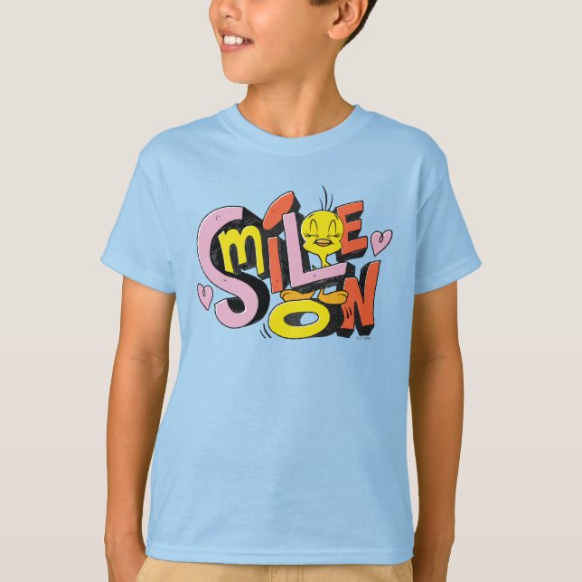 TWEETY™ Leende på T Shirt (Framsida)