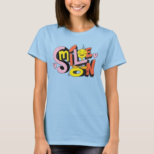 TWEETY™ Leende på T Shirt (Framsida)