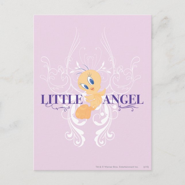 TWEETY™ "Little Angel" Vykort (Framsida)