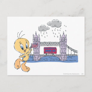 TWEETY™ London Bridge Vykort