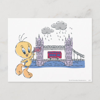 TWEETY™ London Bridge Vykort