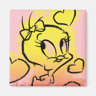 TWEETY™ Med Hjärtan Magnet