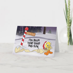 TWEETY™ med jullista Helgkort