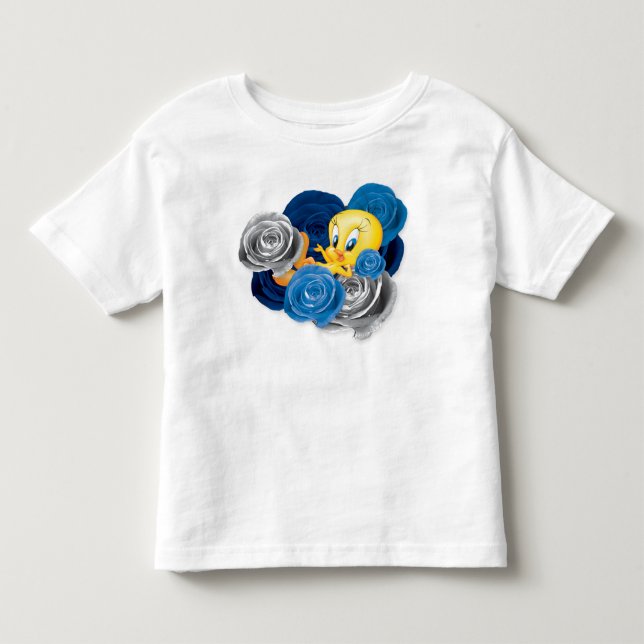 TWEETY™ med rosor T-shirt (Framsida)