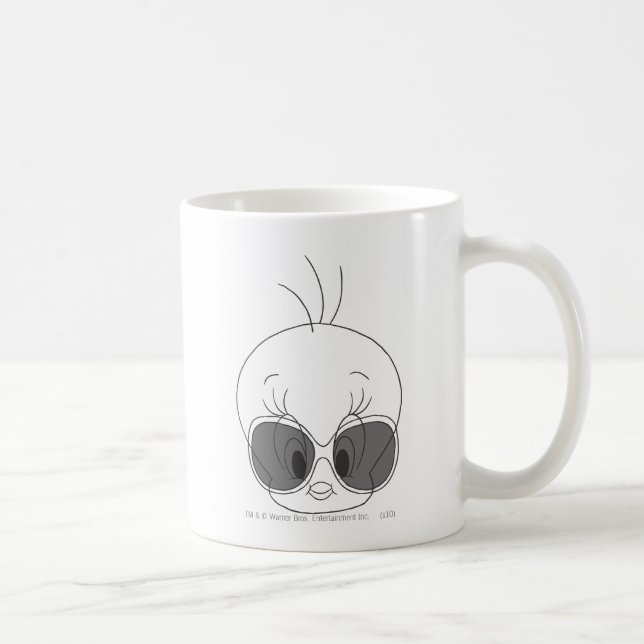 TWEETY™ med solglasögon Kaffemugg (Höger)