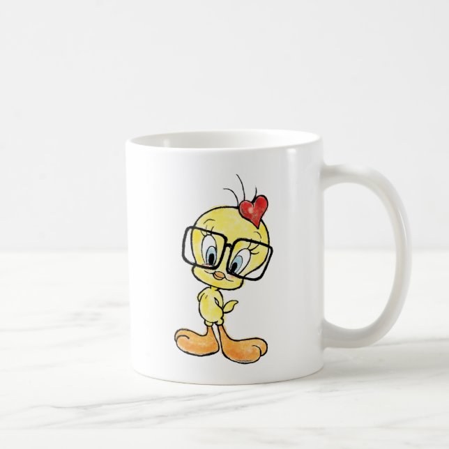 TWEETY™ Nerd Kaffemugg (Höger)