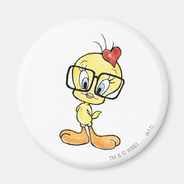Tweety Nerd Magnet (Framsidan)