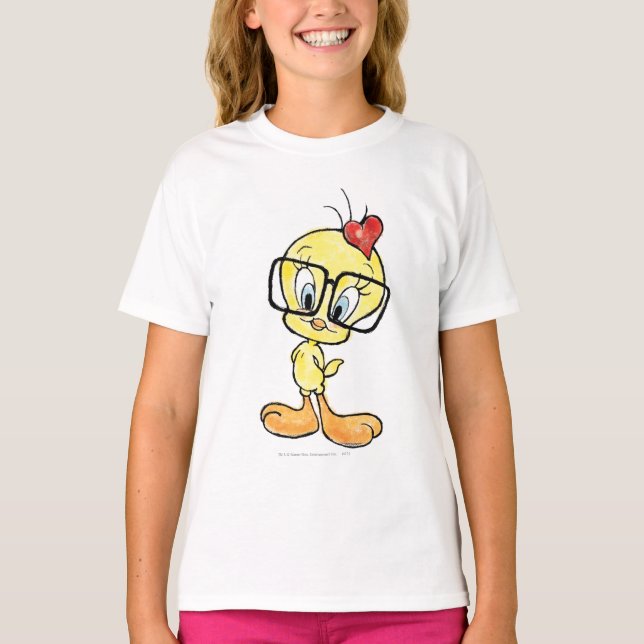 Tweety Nerd T-shirt (Framsida)
