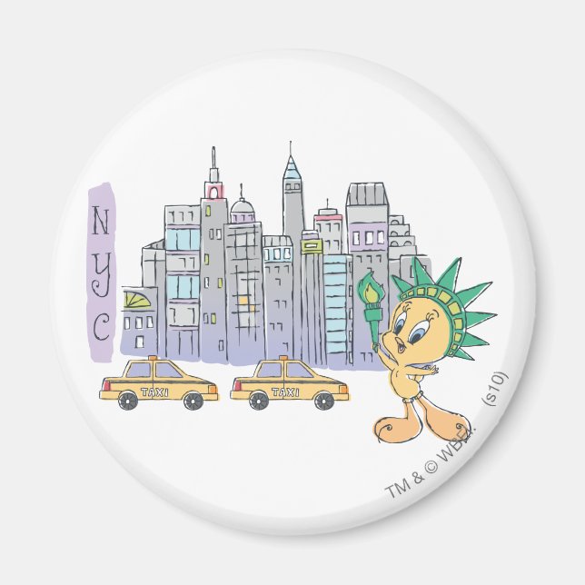TWEETY™ NYC MAGNET (Framsidan)