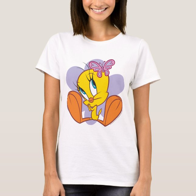 TWEETY™ och Fjäril T-shirt (Framsida)