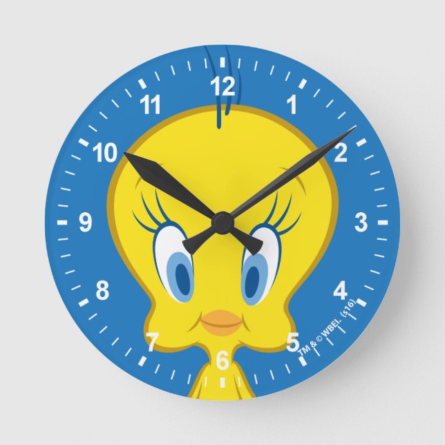 TWEETY™ | Onocent Little Bird Rund Klocka (Framsida)